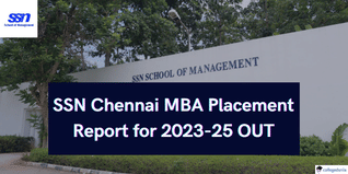 SSN Chennai Records ~11% Rise in Average Package for MBA Cohort of 2023-25; 105 Students Placed
